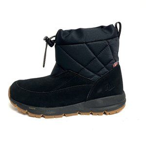 Danner Womens Cloud Cap Snow Boot Black Waterpoof Size 8 M